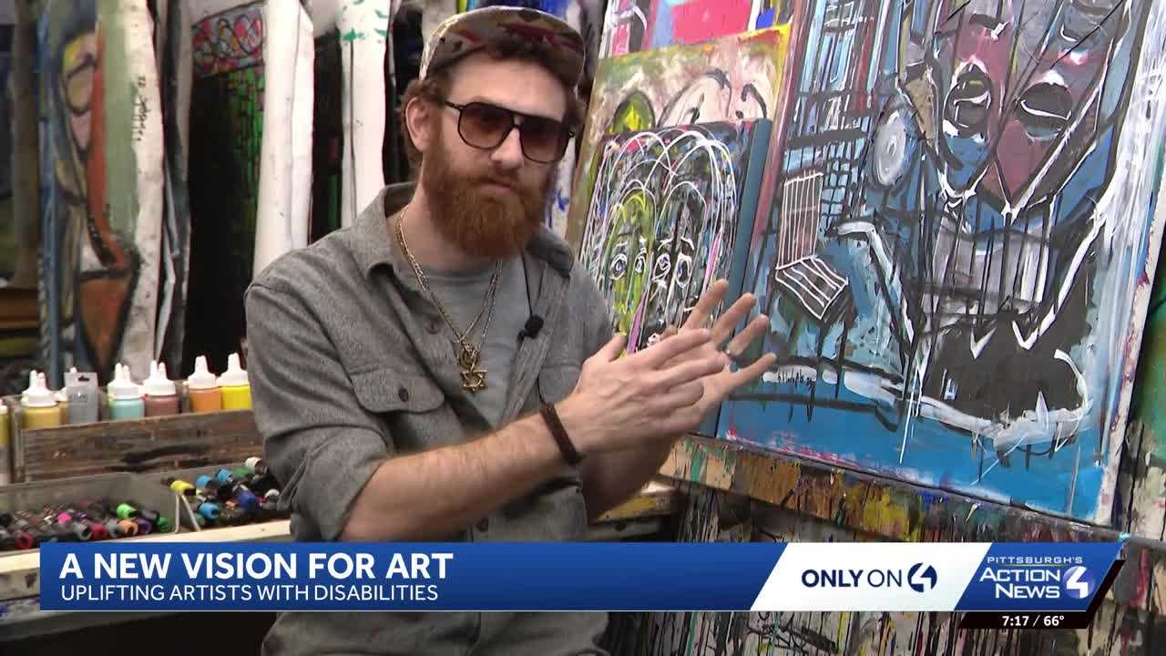 'Create, create, create': Artist turns vision loss into inspiration — WISN 12 Milwaukee, Mesquite Arts news
