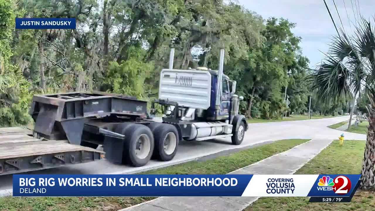 DeLand-area neighbors raise concerns about truck traffic on Marsh Road — WESH 2 Orlando, Mesquite Real Estate news
