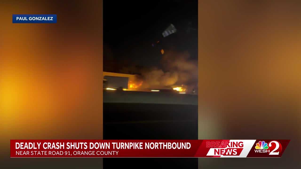 Six killed in fiery crash on Florida’s Turnpike in Orange County, troopers say — WESH 2 Orlando, Mesquite Community news