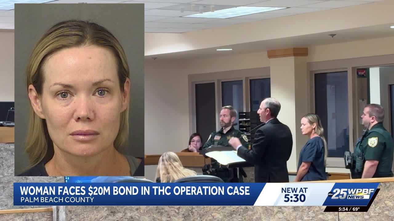 Woman accused in multi-million-dollar THC operation held on $20 million bond — WPBF West Palm Beach, Mesquite Business news