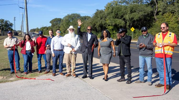 City of Killeen cuts ribbon on first phase of Stagecoach Road improvements — KCEN (Central Texas), Mesquite Community news