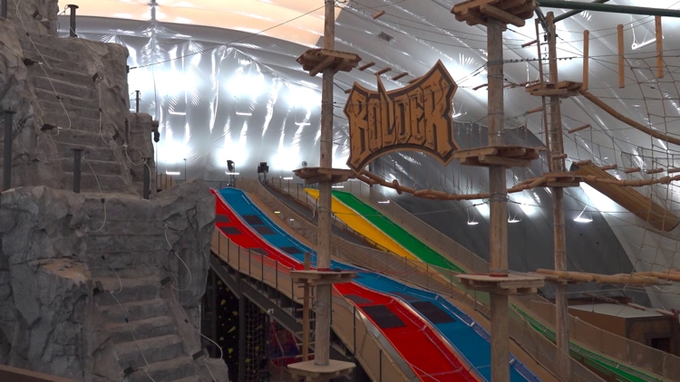 Families enjoying time at Bolder Adventure Park