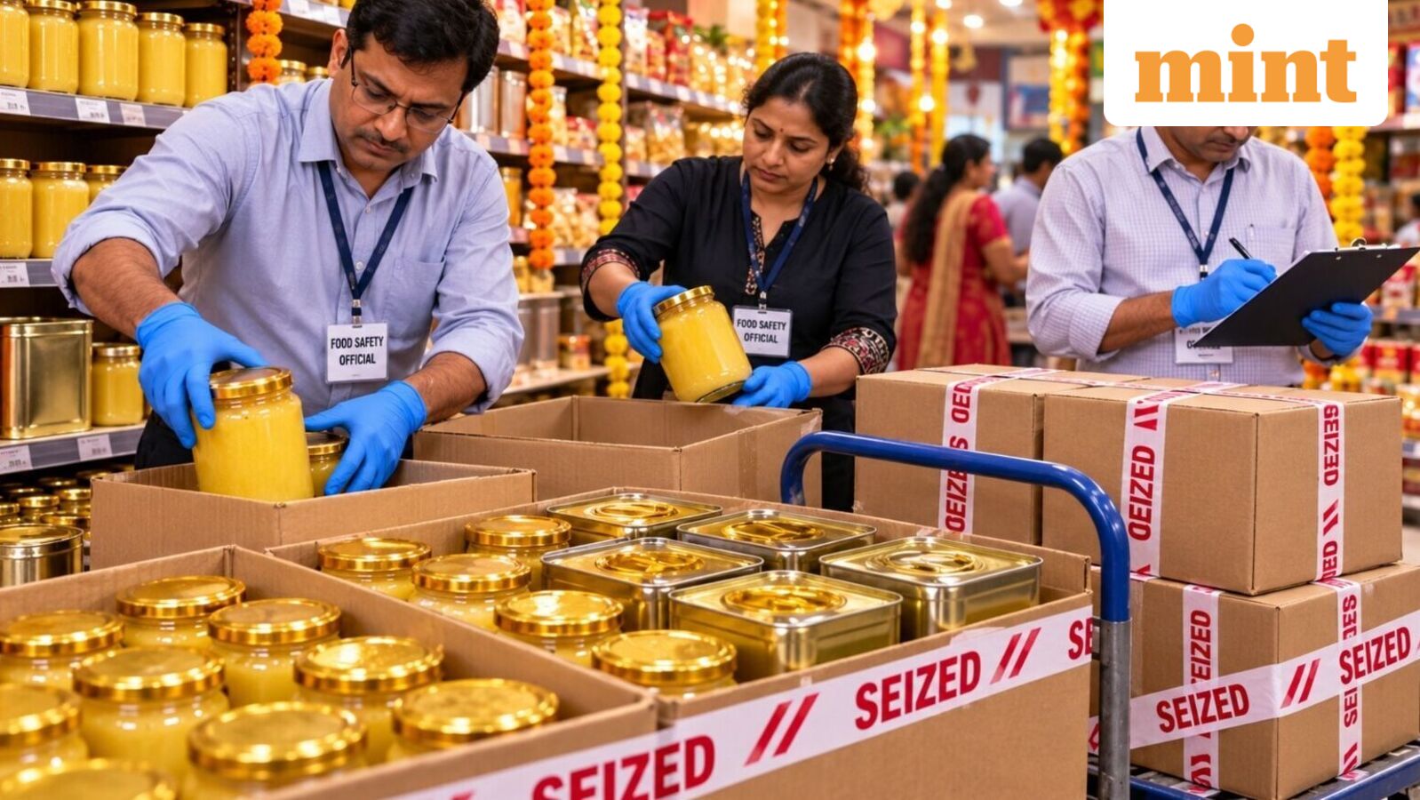 Delhi food safety ghee raid: Over 322 kg of ghee seized from stores; here's what was found, what you should be aware of — Mint India, Mesquite Business news